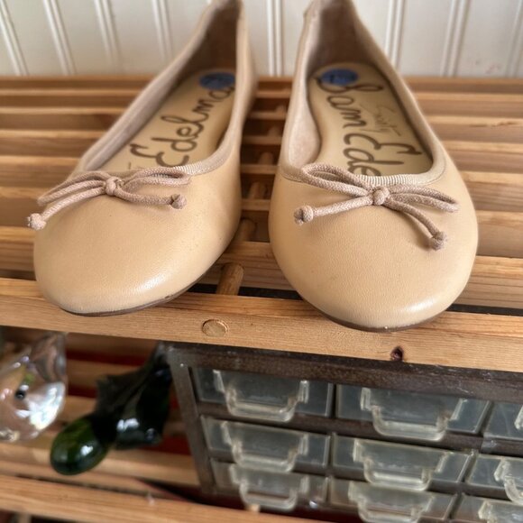 Sam Edelman Tan Ballet Flats - Picture 2 of 6